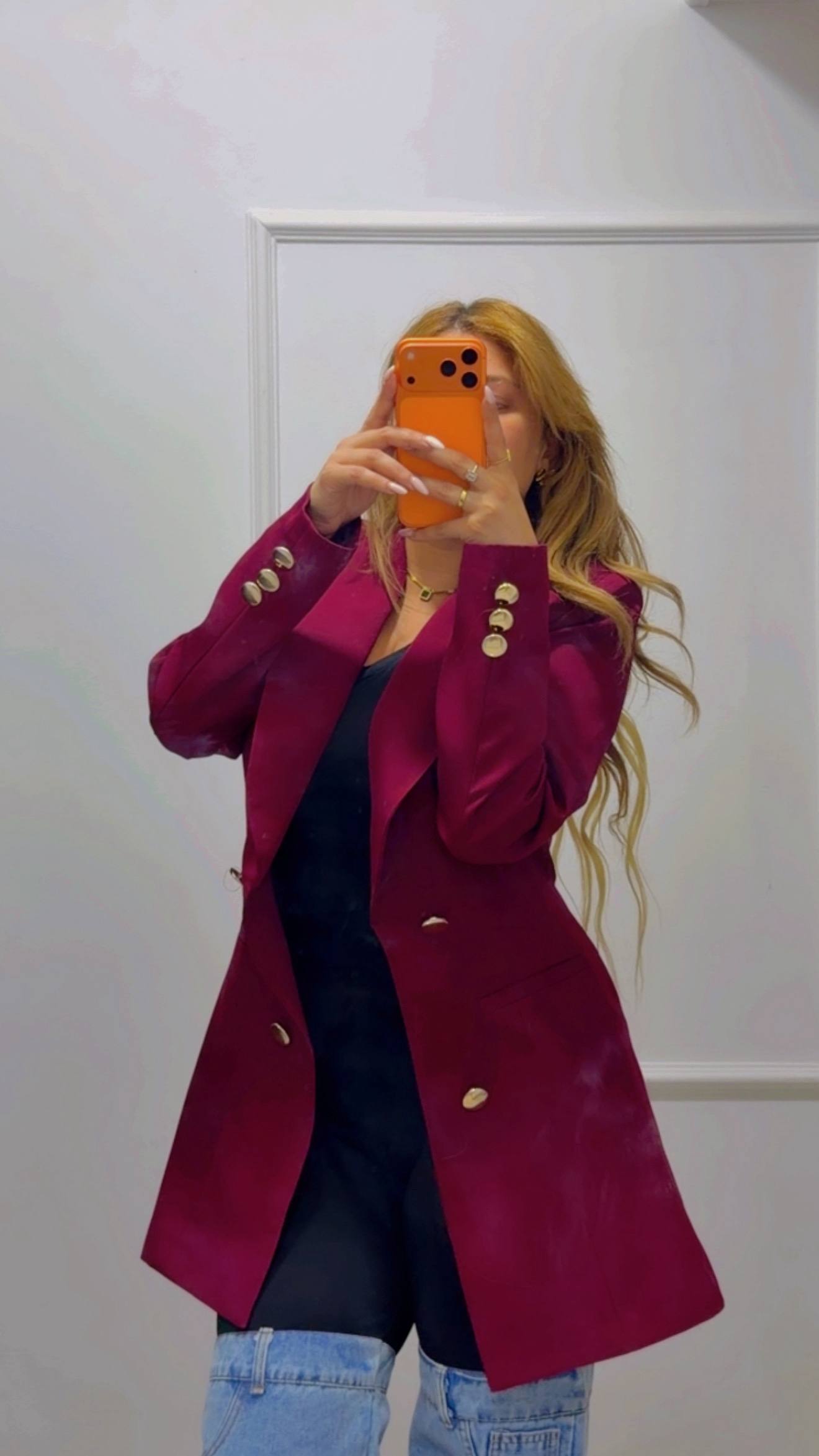 ROSALINE LONG BLAZER