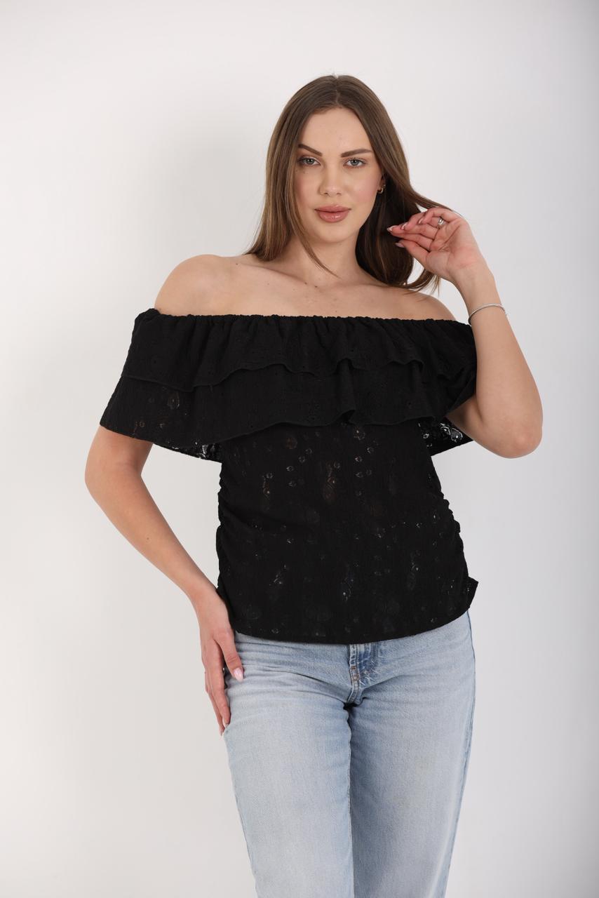 OFF SHOULDER LACE TOP