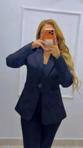 ROSALINE SINGLE-BUTTON BLAZER
